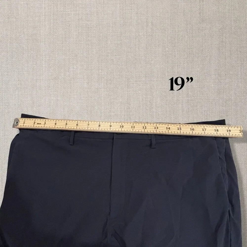 Polo Ralph Lauren Pants Mens 38x30 Classic Fit Stretch Chino Navy Dress Casual